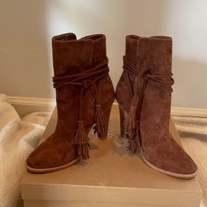 Joie chestnut ankle boots